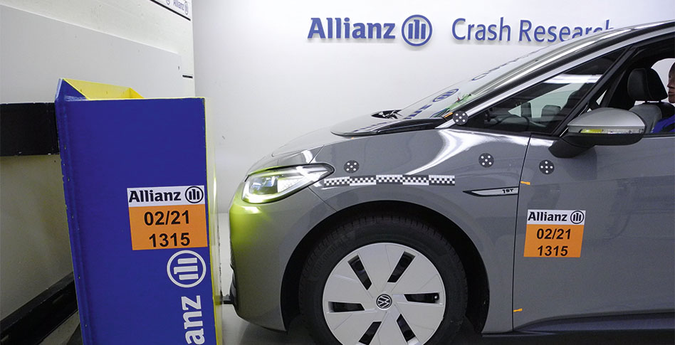 02-21_Front_VW_ID3_1315 Allianz Crashtest
